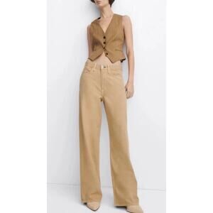 Rag &‎ Bone Logan Mid Rise Wide Leg Size 23 WDD23F2935FTSG